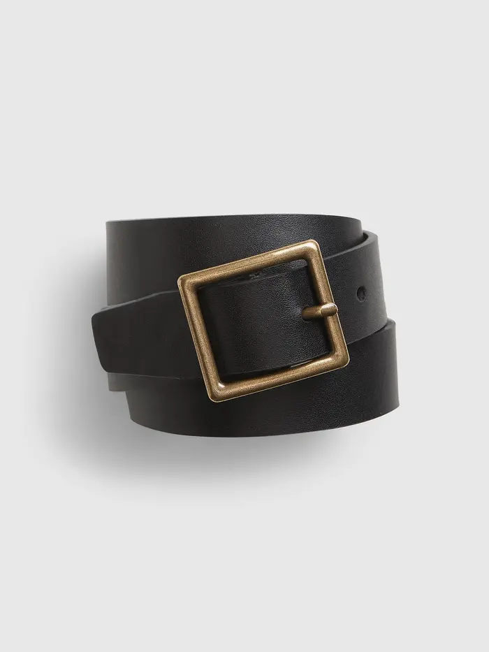 Kids Belt - True black