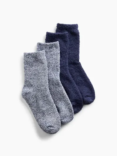 Kids Cozy Socks (2-Pack) - Multi