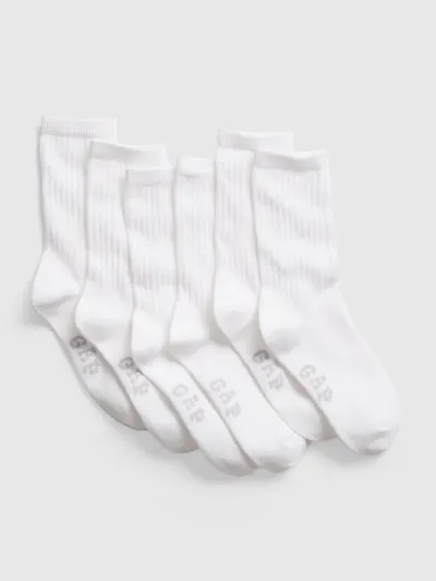 Kids Crew Socks ( 3-Pack) - White