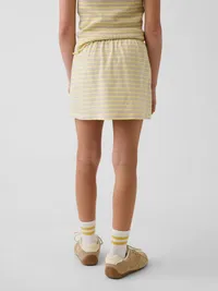 Kids Easy Skort - Yellow stripe — view 3