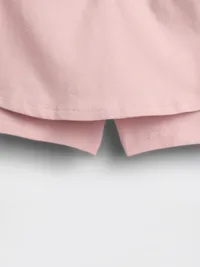 Kids Foldover Skort - Pink — view 4