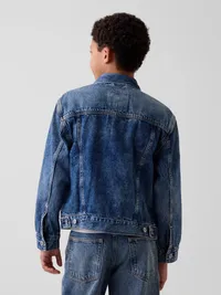 Kids Icon Denim Jacket - Medium wash — view 3
