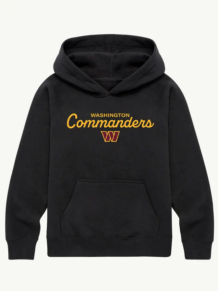 Kids NFL Signature Script Pullover Hoodie - Commanders
