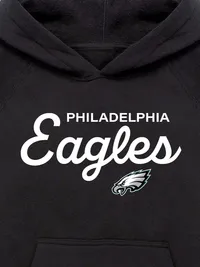Kids NFL Signature Script Pullover Hoodie - Eagles — view 2