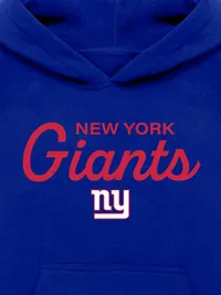 Kids NFL Signature Script Pullover Hoodie - Giants — view 2
