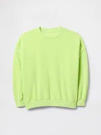 Kids VintageSoft Oversized Sweatshirt - Active yellow — view 2