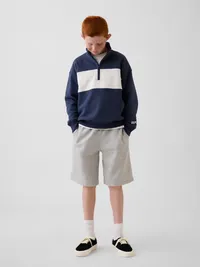 Kids VintageSoft Quarter-Zip Pullover - Vintage navy — view 4