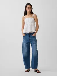 Lace-Trim Cami - Fresh white — view 2