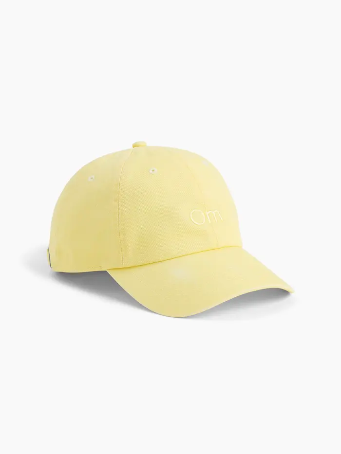 Logo Baseball Hat - Om yellow
