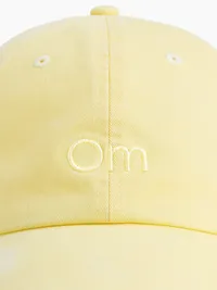 Logo Baseball Hat - Om yellow — view 3