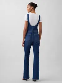 Long & Lean Overalls - Dark wash — view 2
