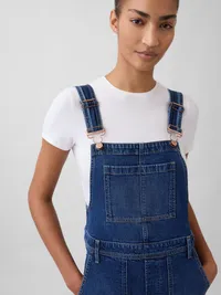 Long & Lean Overalls - Dark wash — view 4