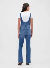 Long & Lean Overalls - Medium indigo — view 2