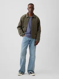 Loose Boot Jeans - Medium wash — view 5