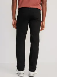 Loose Built-In Flex Jeans - Black Rinse — view 2
