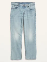 Loose Built-In Flex Jeans - Light Wash — view 4