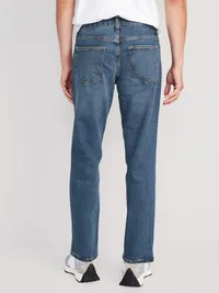 Loose Built-In Flex Jeans - Medium Wash — view 2