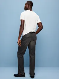Loose Built-In Flex Jeans - Washed Black — view 3