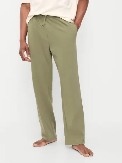 Loose Jersey Lounge Pants - Dill Caper
