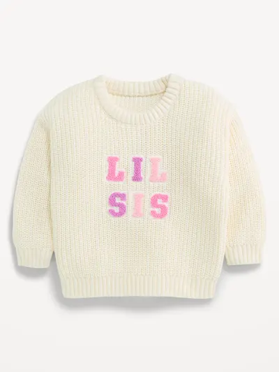 Loose Sweater for Baby - Creme De La Creme