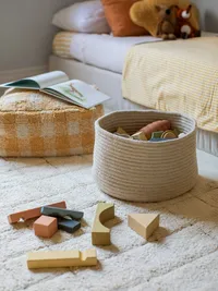 Lorena Canals Gram Storage Basket - Beige — view 3