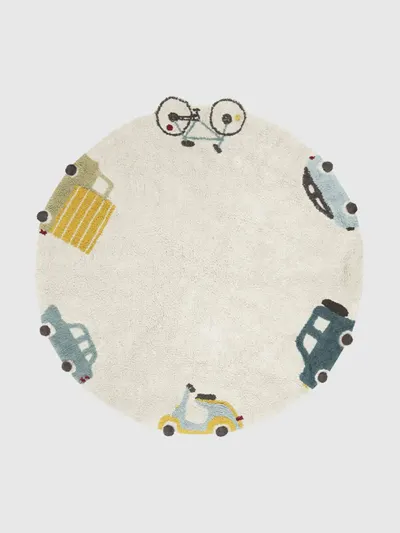 Lorena Canals Washable Medium Wheels Rug - Multi