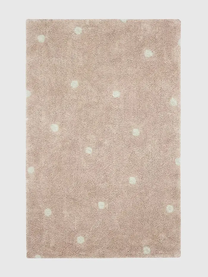 Lorena Canals Washable Rug Mini Dot Rose - Rose