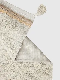 Lorena Canals Washable Small Bloom Rug - Beige — view 2