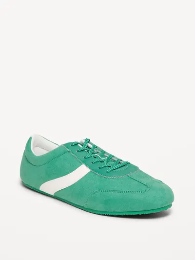 Low-Profile Sneakers - Emerald Green