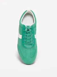 Low-Profile Sneakers - Emerald Green — view 3