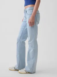 Low Rise Long & Lean Jeans - Light indigo — view 3