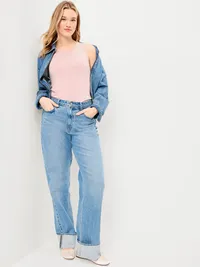 Luxe Sleeveless Top - Abalone Pink — view 3