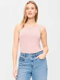 Luxe Sleeveless Top - Abalone Pink — view 5
