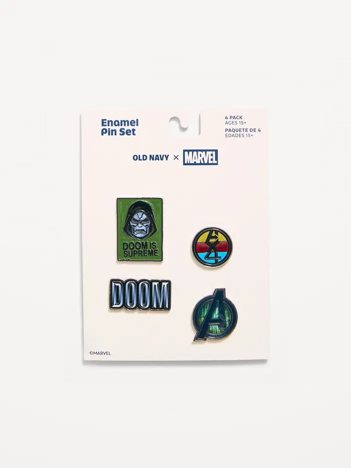 Marvel™ Doomsday Enamel Pin Set - Multi Top