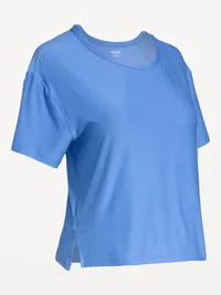 Maternity CloudMotion T-Shirt - Cloisonne — view 2