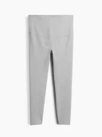 Maternity Everyday Full Panel Leggings - Heather grey — view 3