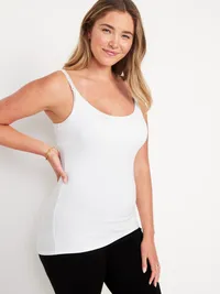 Maternity First Layer Nursing Cami 2-Pack - Black/White Pack — view 2