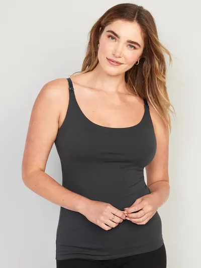 Maternity First-Layer Nursing Cami - Panther