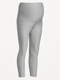Maternity Full-Panel Cloud+ 7/8 Leggings - Original Gray — view 2