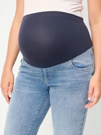 Maternity Full-Panel Straight Ankle Jeans - Cerys — view 4