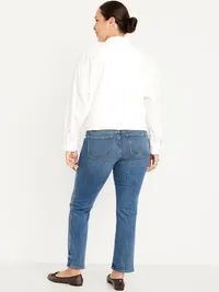 Maternity Full-Panel Vintage Slim Jeans - Medium Wash — view 2