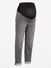 Maternity Full-Panel Wow Boyfriend Jeans - Soho — view 4