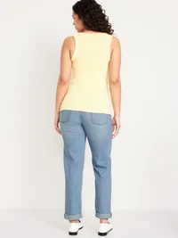 Maternity Full-Panel Wow Boyfriend Jeans - Summer — view 3