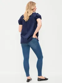 Maternity Full-Panel Wow Skinny Jeans - Campeche — view 3