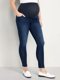 Maternity Full-Panel Wow Skinny Jeans - River — view 2