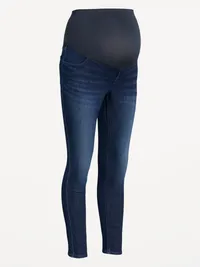 Maternity Full-Panel Wow Skinny Jeans - River — view 4