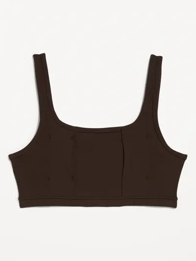 Maternity Light Support StudioSmooth Pumping Bra - Black Coffee