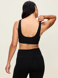 Maternity Light Support StudioSmooth Pumping Bra - Black Jack — view 2