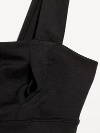 Maternity Medium Support CloudComfy Pumping Bra - Black Jack — view 3