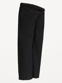 Maternity Wide-Leg Billie Trouser - Black Jack — view 2